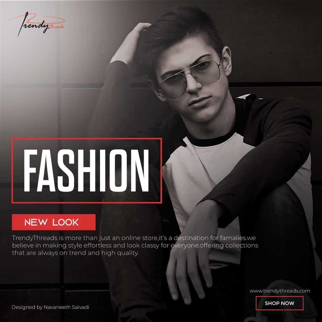 Fashion new look promotional creative