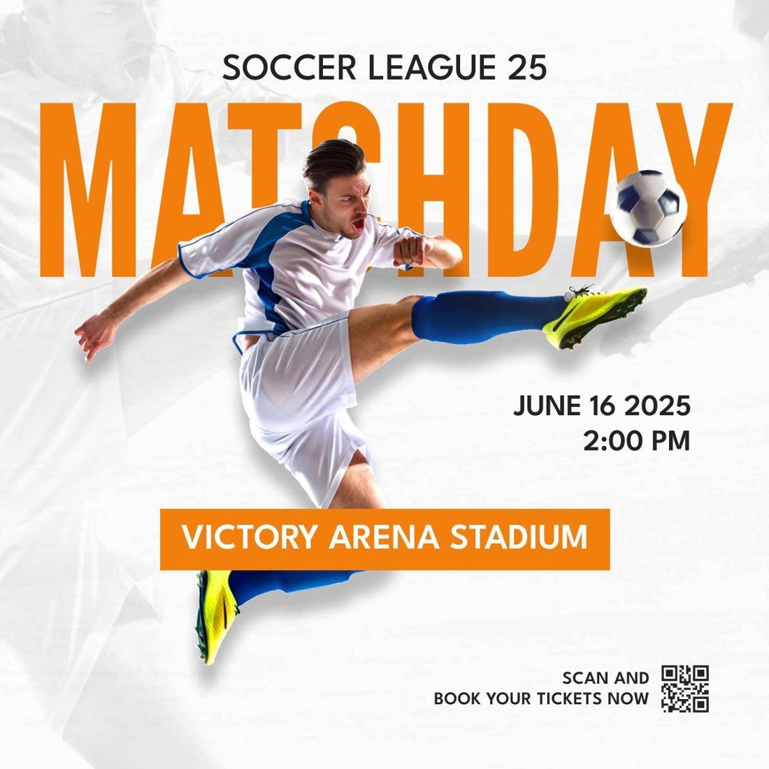 Soccer League 25 Matchday poster